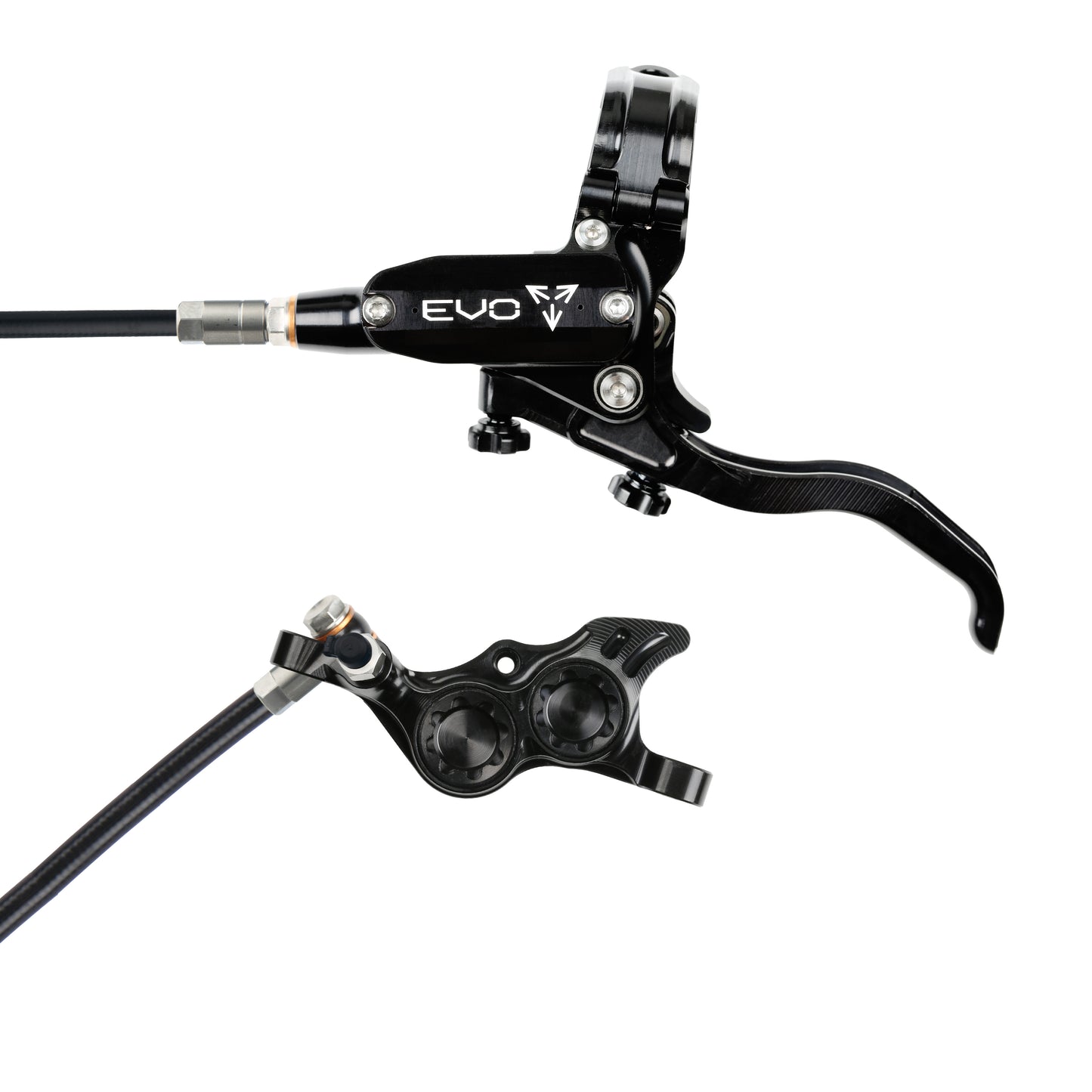 Hope Brake EVO TR4 No Rotor LH- Black/Black