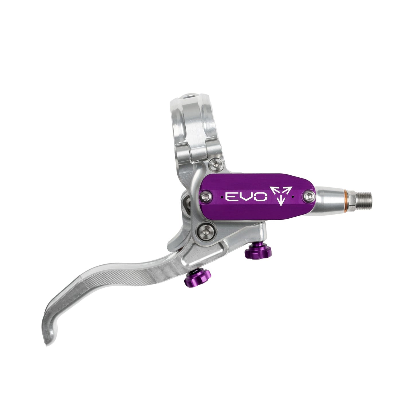 Hope Part Brake Evo Master Cylinder Complete LH- Silver/Purple
