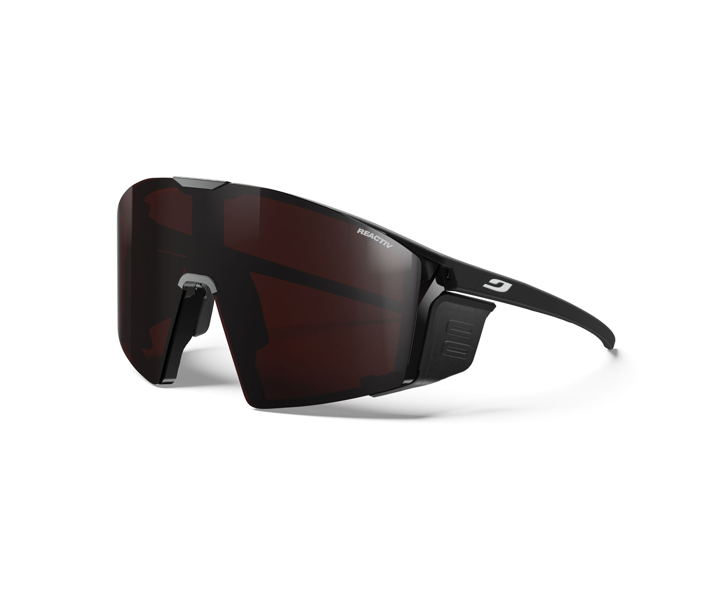 EDGE COVER with a REACTIV 0-4 High Contrast lens