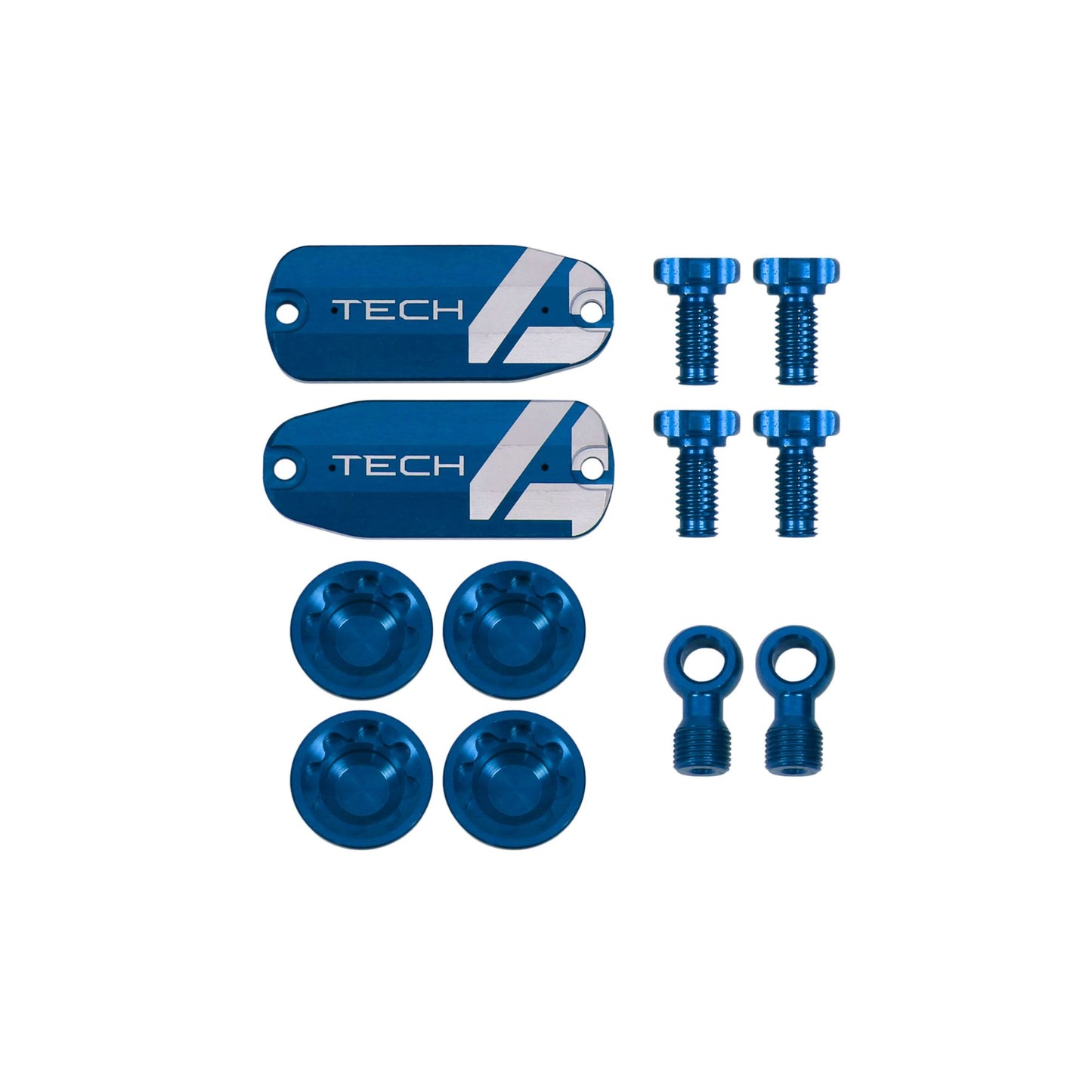 Hope Part Brake Tech 4 E4 Custom Kit Pair Blue