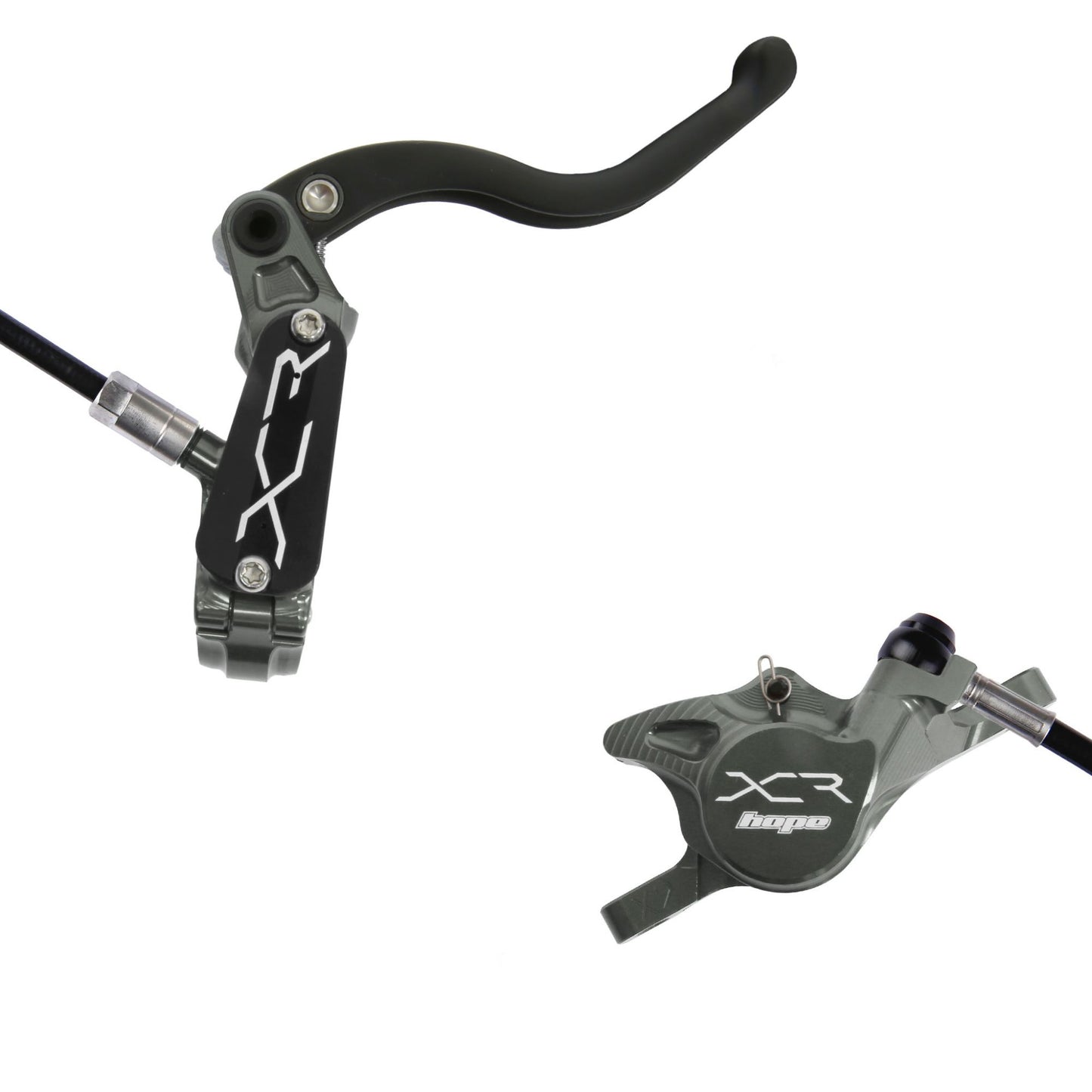 Hope Brake XCR Pro X2 No Rotor Front RH Smoke