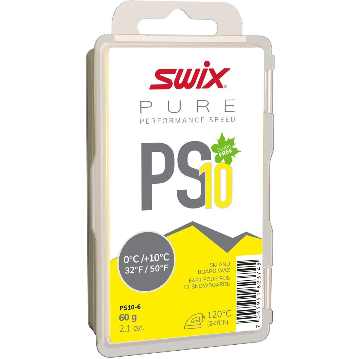 Cire de glisse PS10 jaune, 60g