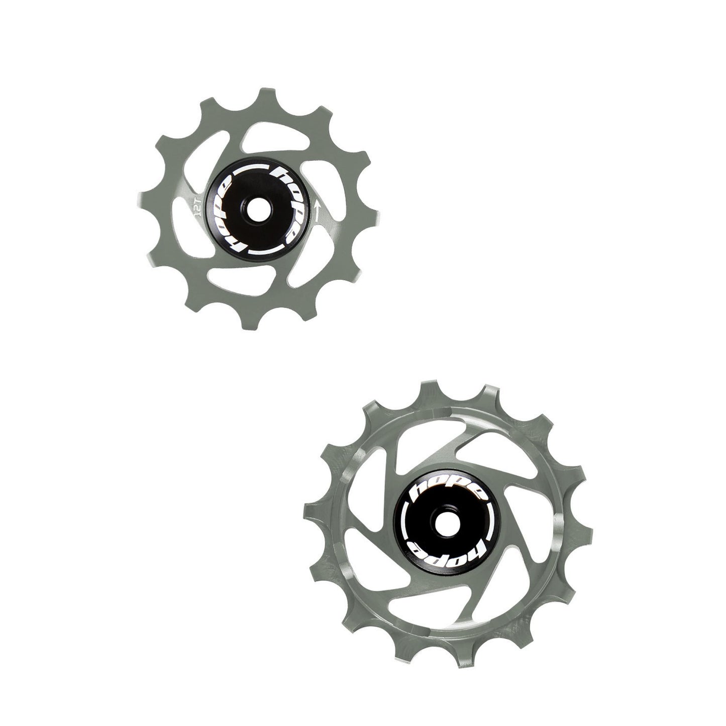 Hope Jockey Wheels 14T-12T Pair Smoke