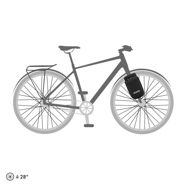 ORTLIEB BIKE PACKING FORK-PACK PLUS QLS BLACK 5.8L