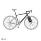 ORTLIEB BIKE PACKING FORK PACK QLS DARK SAND 4.1L