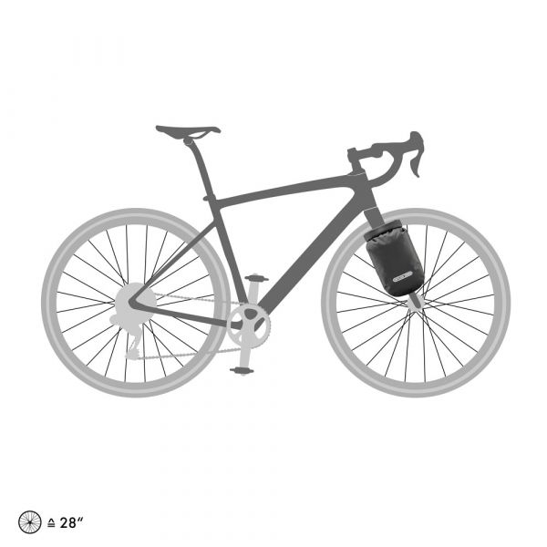 ORTLIEB BIKE PACKING FORK PACK QLS DARK SAND 4.1L