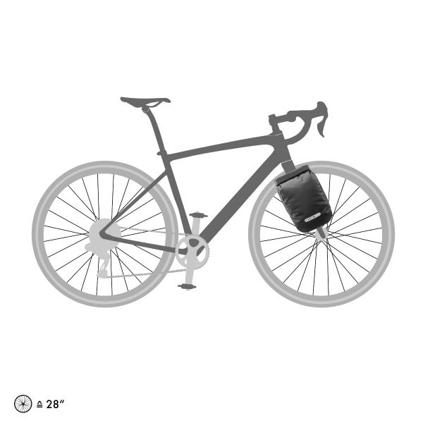 ORTLIEB BIKE PACKING FORK PACK QLS DARK SAND 4.1L