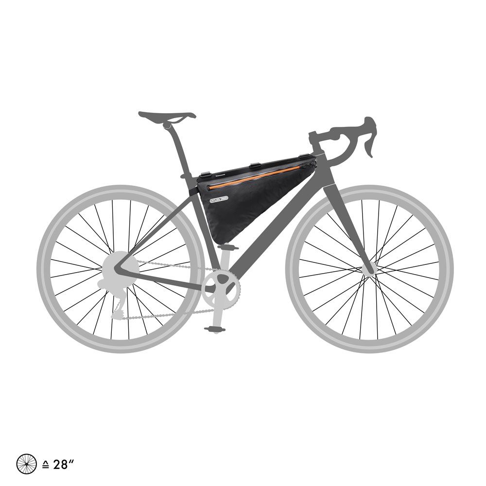 ORTLIEB BIKE PACKING FRAME-PACK BLACK MATT 4L