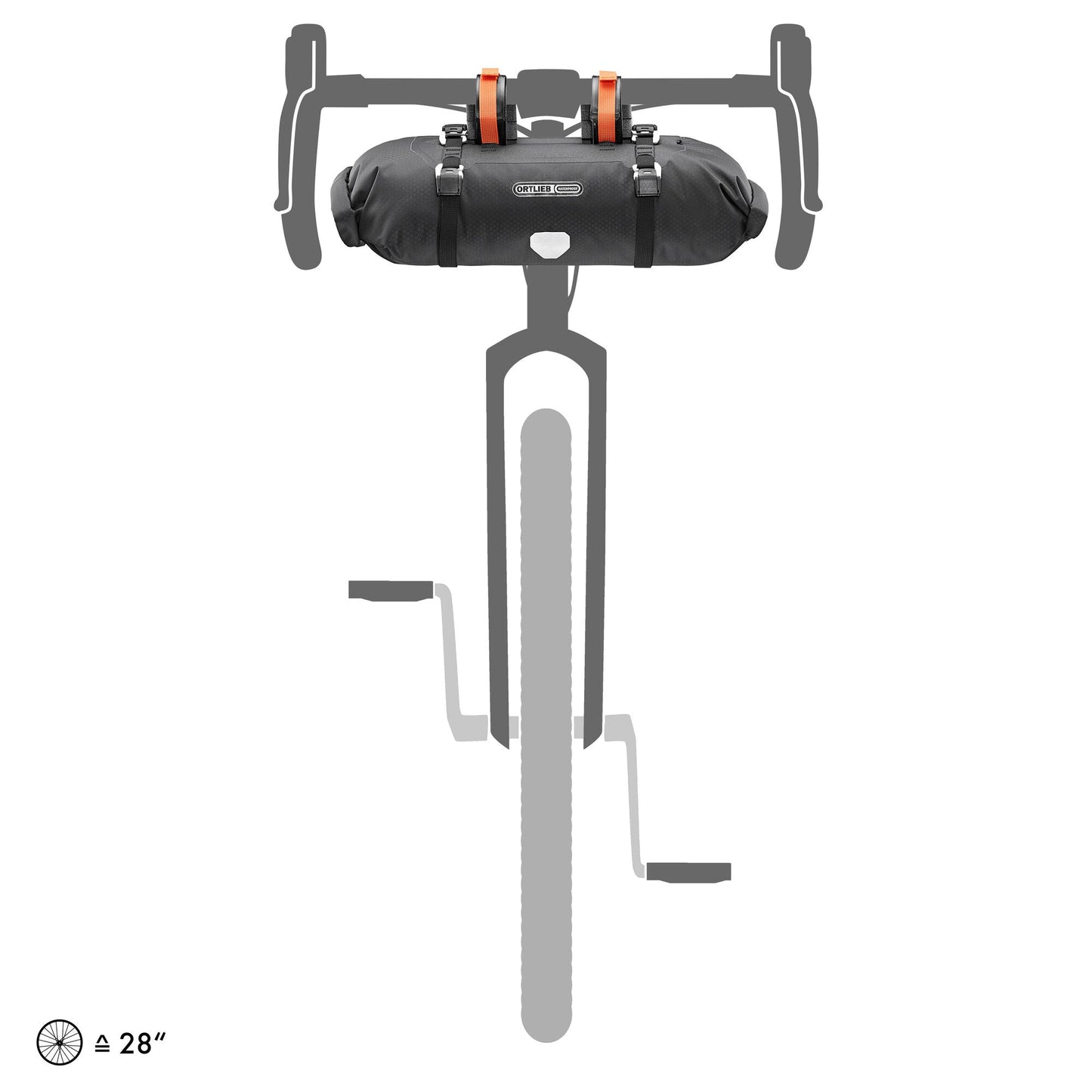 ORTLIEB BIKE PACKING HANDLEBAR-PACK BLACK MATT 9L