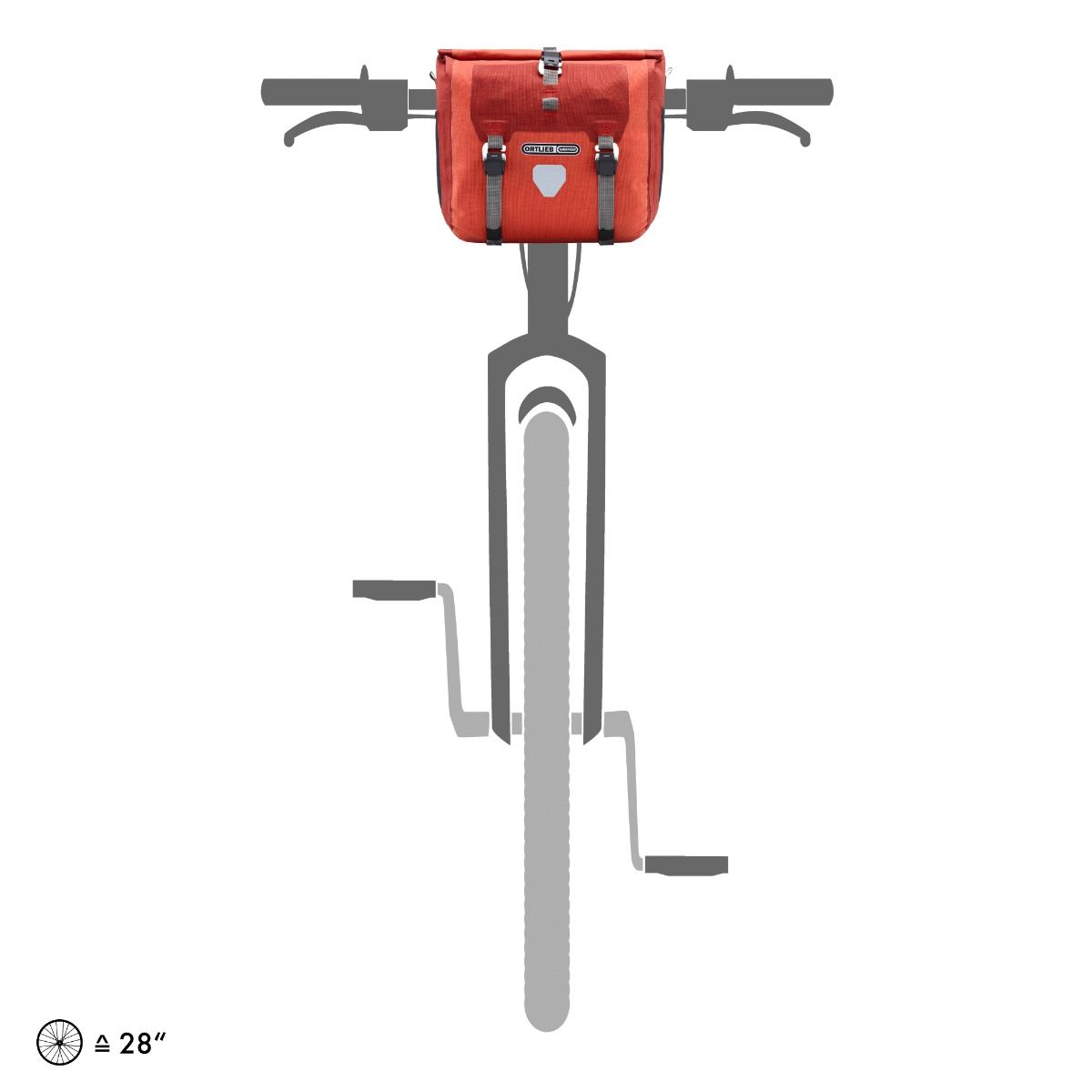 ORTLIEB HANDLEBAR BAG HANDLEBAR-PACK PLUS