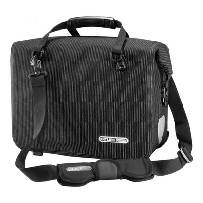 ORTLIEB PANNIER HIGH VISIBILITY OFFICE BAG PVC FREE QL2.1 BLACK 21L
