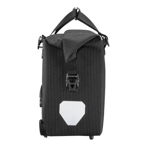 ORTLIEB PANNIER HIGH VISIBILITY OFFICE BAG PVC FREE QL2.1 BLACK 21L