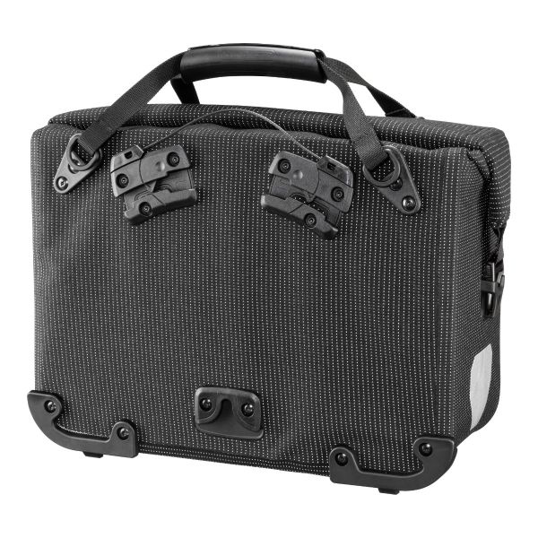 ORTLIEB PANNIER HIGH VISIBILITY OFFICE BAG PVC FREE QL2.1 BLACK 21L