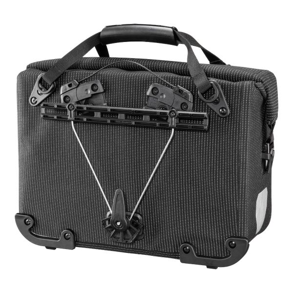 ORTLIEB PANNIER HIGH VISIBILITY OFFICE BAG PVC FREE QL2.1 BLACK 21L