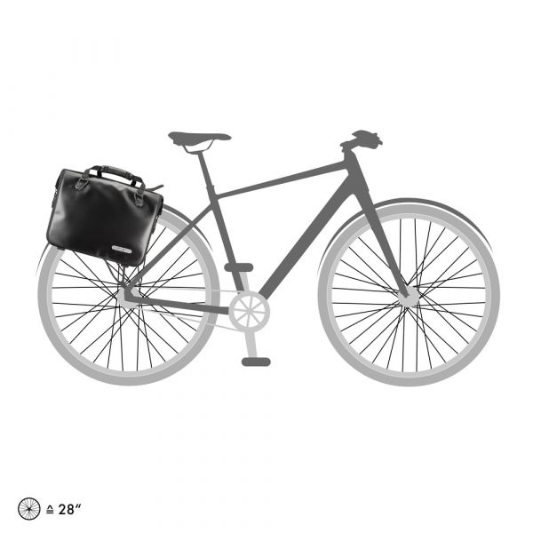 ORTLIEB PANNIER OFFICE-BAG QL2.1 BLACK 21L PS36C