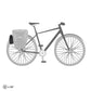 ORTLIEB ACCESSORY PANNIER OUTER POCKET BLACK L