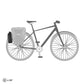 ORTLIEB ACCESSORY PANNIER OUTER POCKET BLACK L