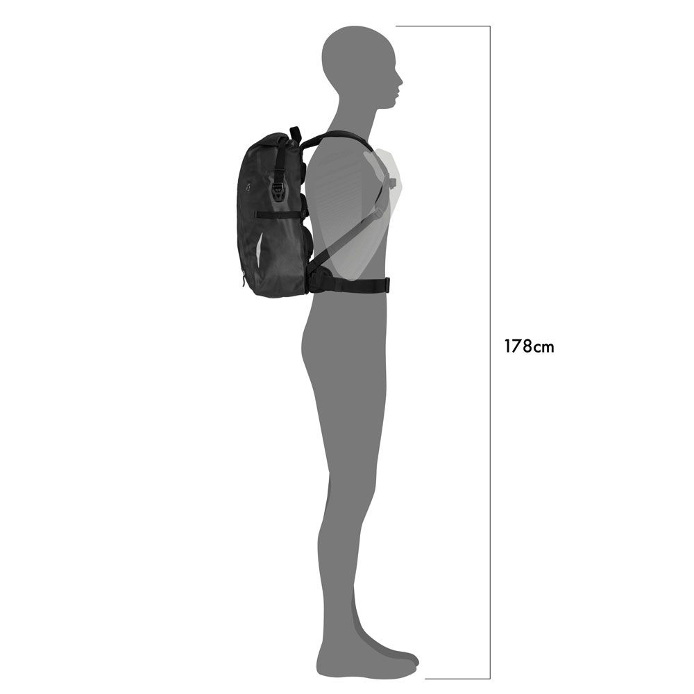 ORTLIEB BACKPACK PACKMAN PRO TWO PETROL 25L