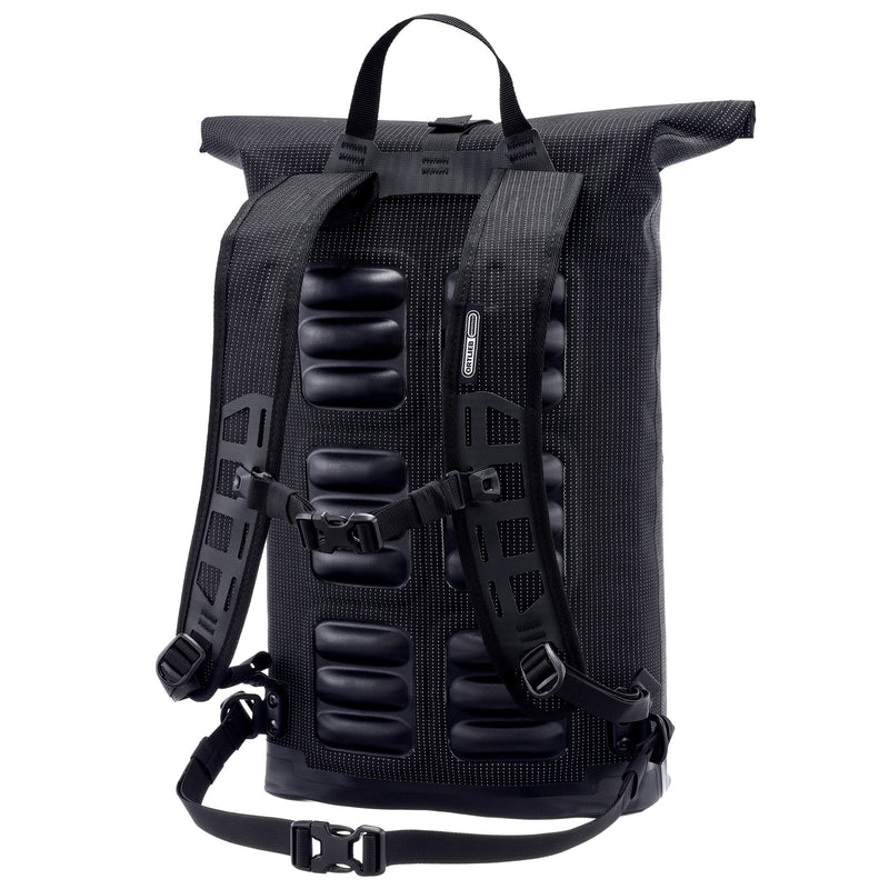 ORTLIEB BACKPACK COMMUTER-DAYPACK HIGH-VIS BLACK-REFL. 21L