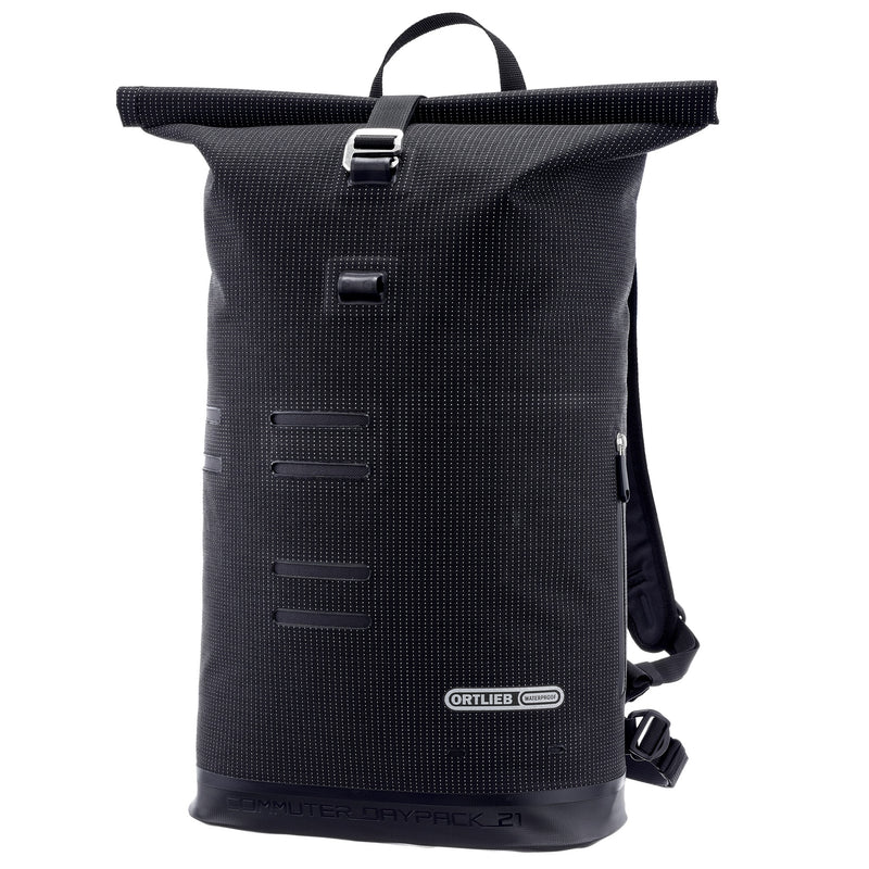 ORTLIEB BACKPACK COMMUTER-DAYPACK HIGH-VIS BLACK-REFL. 21L