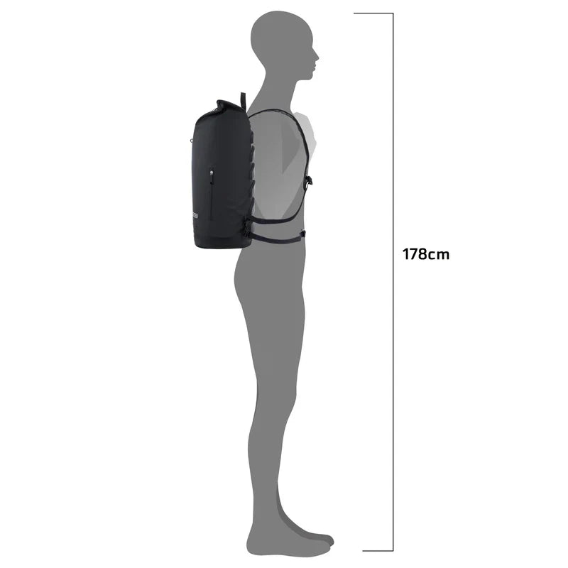 Ortlieb Backpack Commuter-Daypack- Cyber Blue/Cyber Pink 21L