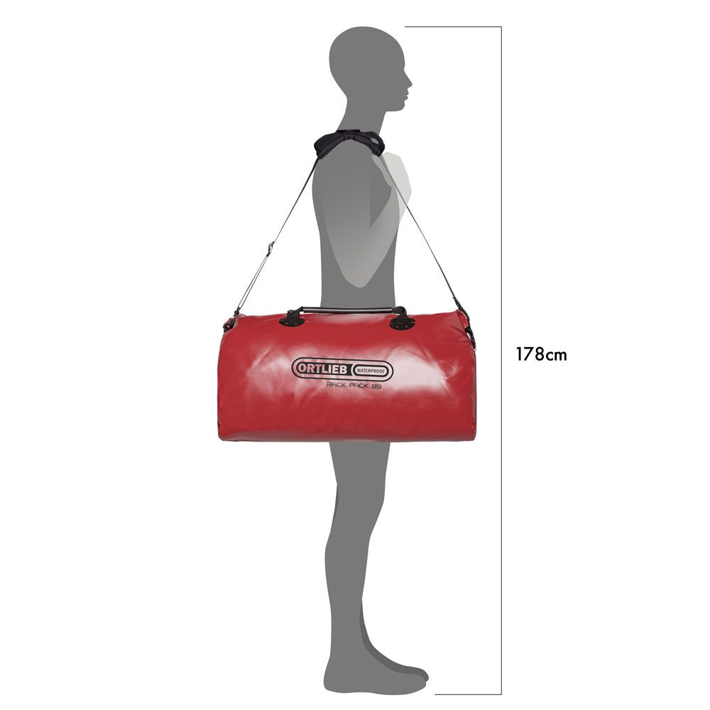 ORTLIEB TRAVEL BAG RACK PACK RED 24L