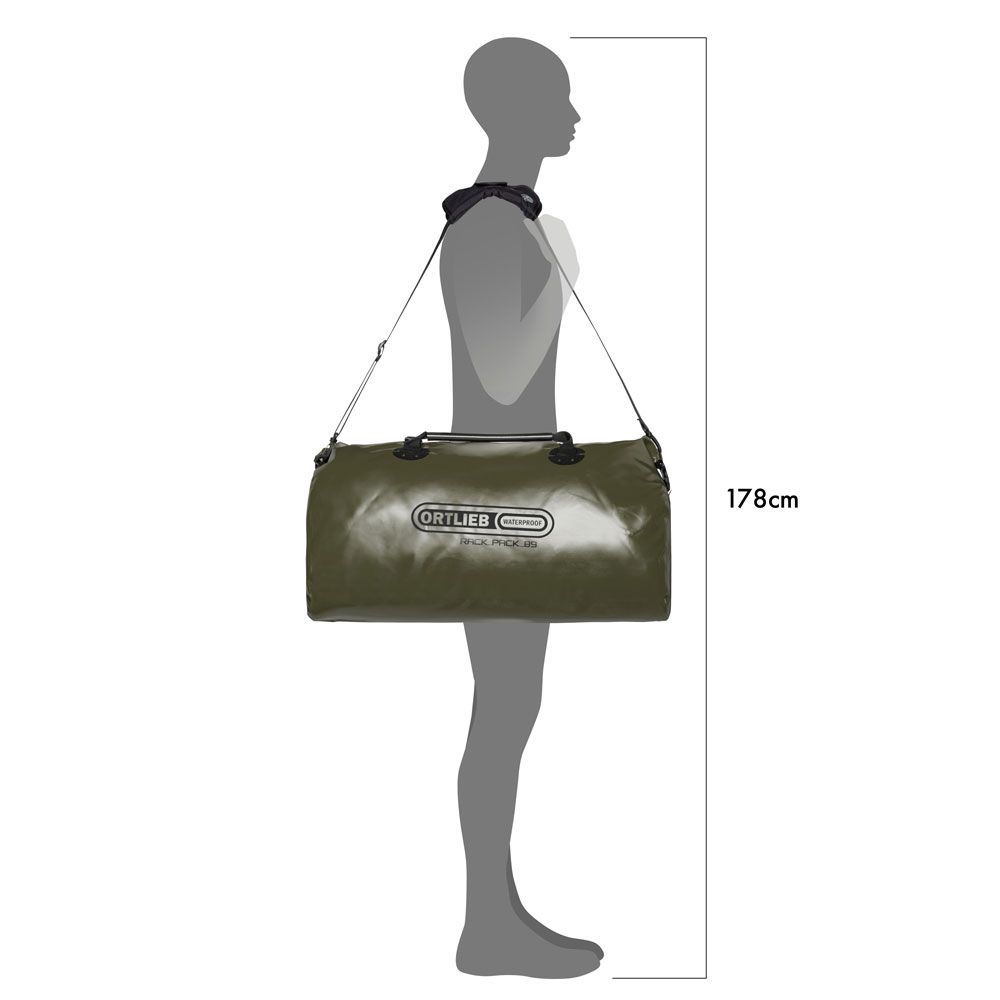 ORTLIEB TRAVEL BAG RACK PACK RED 24L