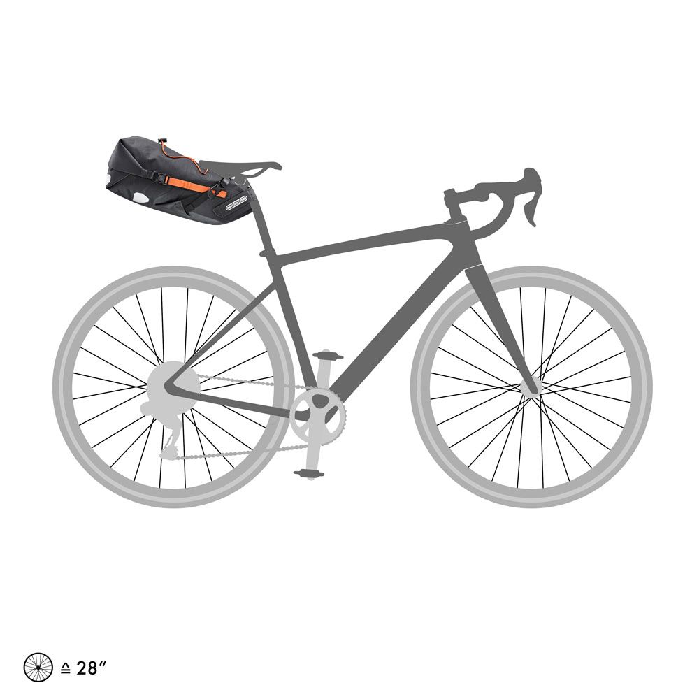 ORTLIEB BIKE PACKING SEAT-PACK BLACK MATT 11L