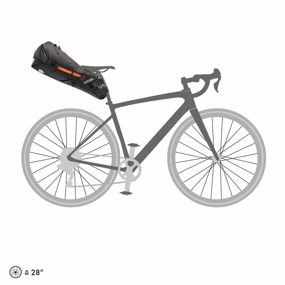 ORTLIEB BIKE PACKING SEAT-PACK BLACK MATT 11L
