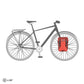 ORTLIEB PANNIER TOURING SPORT PACKER PLUS QL2.1 GRANITE/BLACK 30L