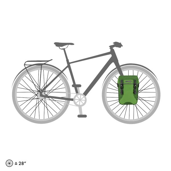 ORTLIEB PANNIER TOURING SPORT PACKER PLUS QL2.1 GRANITE/BLACK 30L