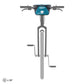ORTLIEB HANDLEBAR BAG ULTIMATE6 S CLASSIC WO.ADAPTER PETROL/BLACK 5L