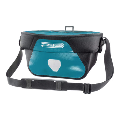 ORTLIEB HANDLEBAR BAG ULTIMATE6 S CLASSIC WO.ADAPTER PETROL/BLACK 5L