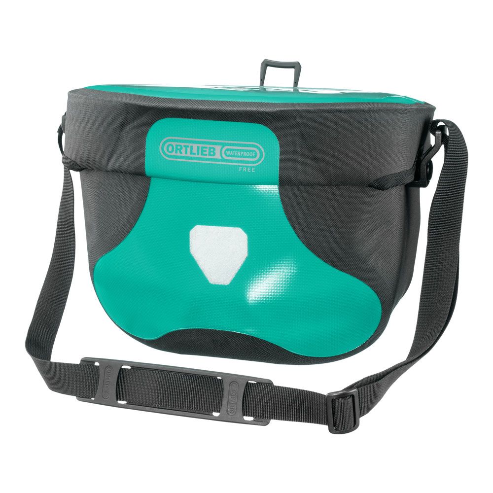 ORTLIEB HANDLEBAR BAG ULTIMATE6 FREE WO.ADAPTER LAGOON/BLACK 5L
