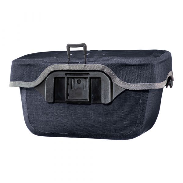 ORTLIEB HANDLEBAR BAG ULTIMATE6 S PLUS WO.ADAPTER GRANITE/BLACK 5L