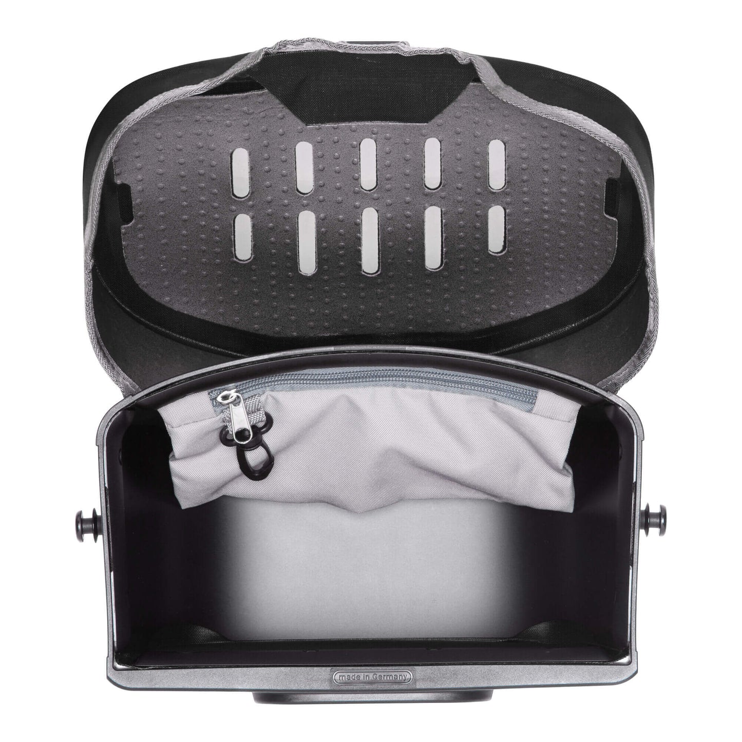 ORTLIEB HANDLEBAR BAG ULTIMATE6 S PLUS WO.ADAPTER GRANITE/BLACK 5L