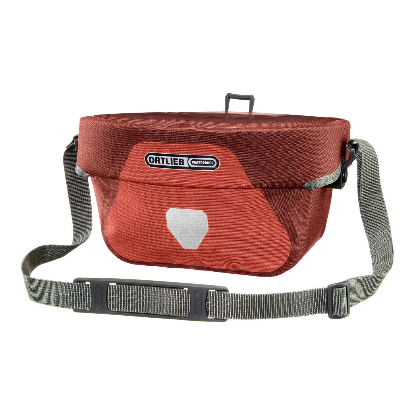 ORTLIEB HANDLEBAR BAG ULTIMATE6 S PLUS WO.ADAPTER GRANITE/BLACK 5L