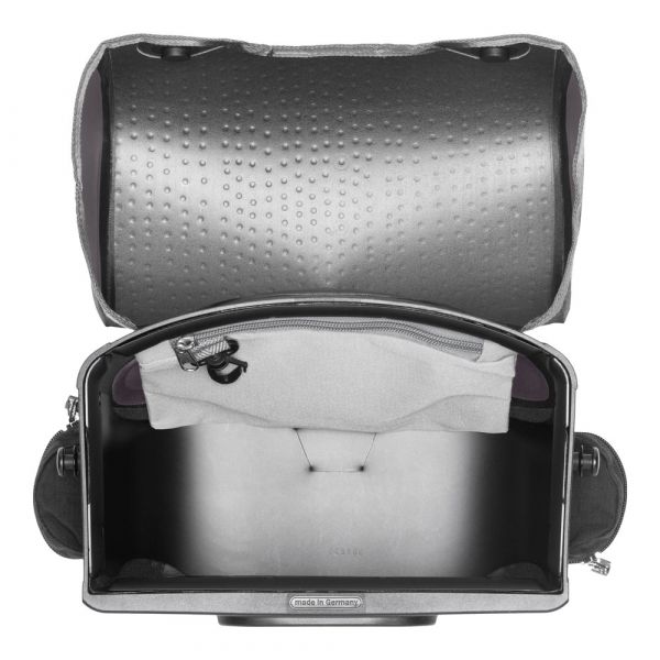 ORTLIEB HANDLEBAR BAG ULTIMATE6 S PLUS WO.ADAPTER GRANITE/BLACK 5L