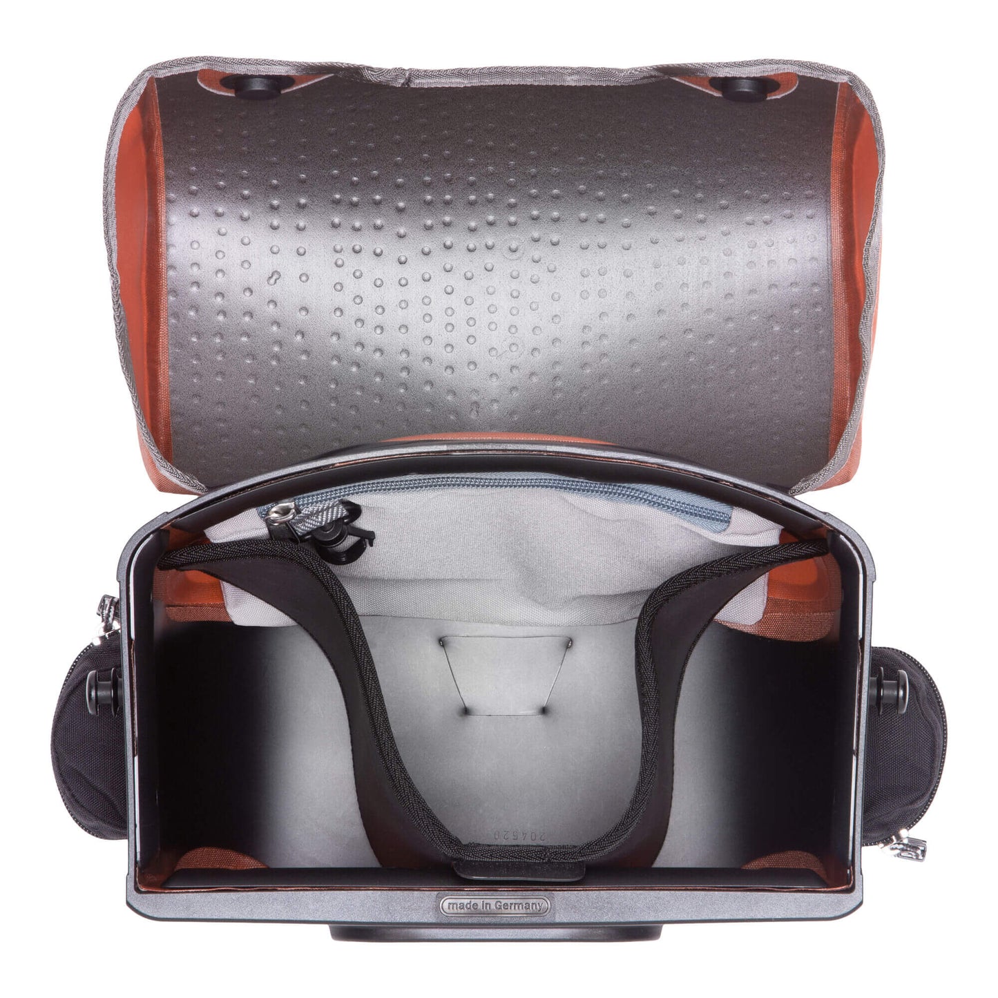 ORTLIEB HANDLEBAR BAG ULTIMATE6 S PLUS WO.ADAPTER GRANITE/BLACK 5L