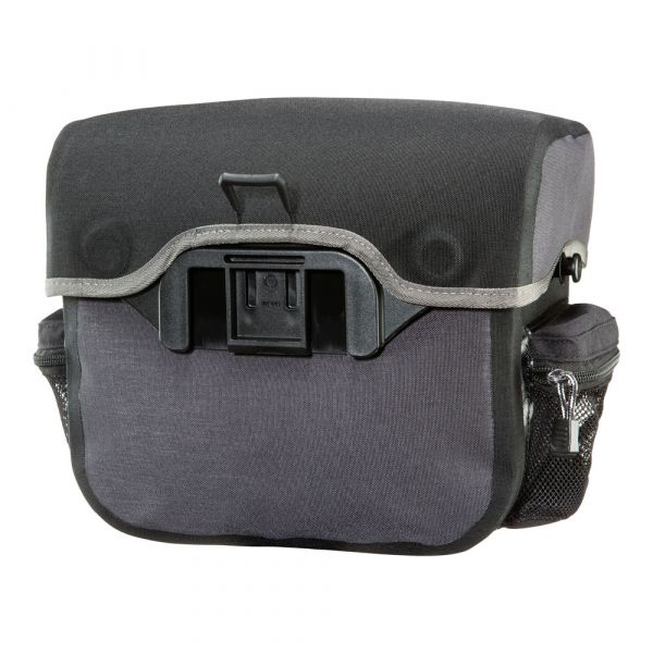 ORTLIEB HANDLEBAR BAG ULTIMATE6 S PLUS WO.ADAPTER GRANITE/BLACK 5L