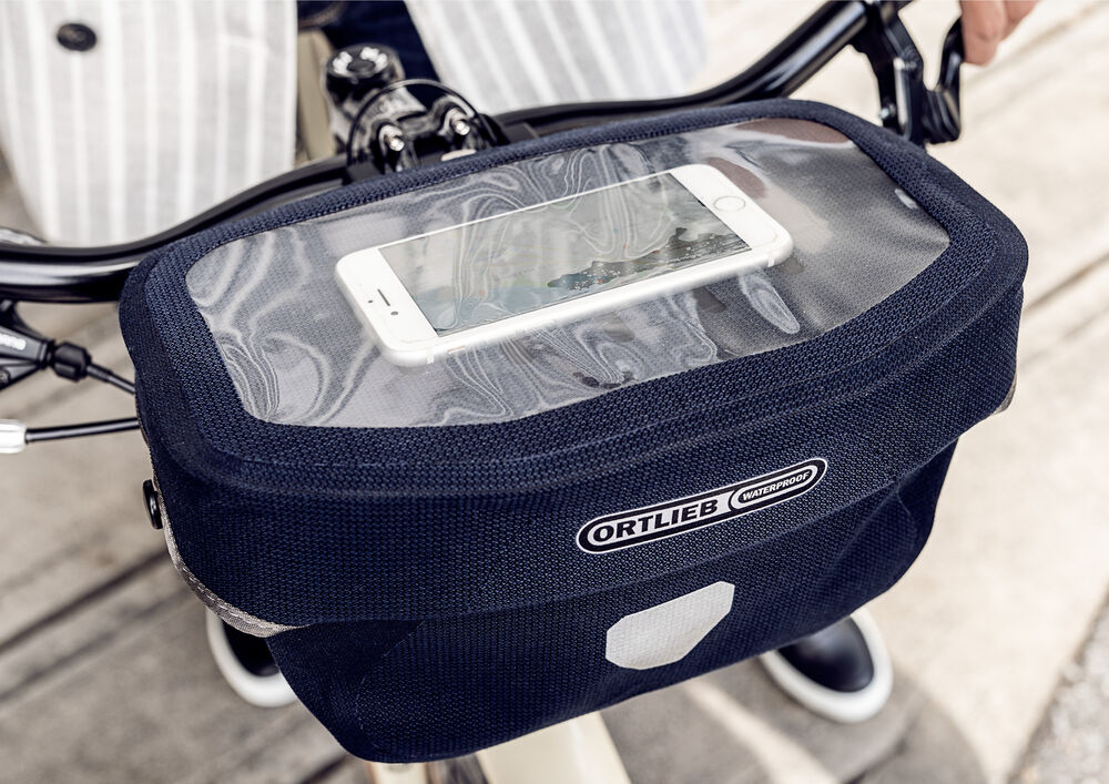 ORTLIEB HANDLEBAR BAG ULTIMATE6 S URBAN ASH ROSE 5L