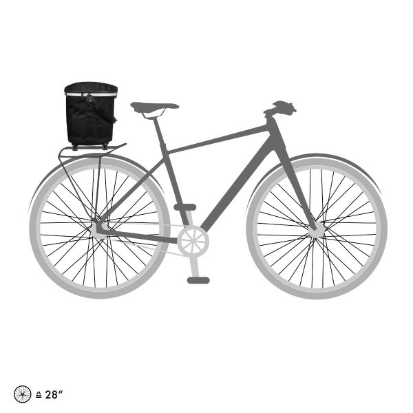 ORTLIEB RACK BAG UP-TOWN RACK CITY LEMON SORBET 17.5L