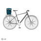 ORTLIEB RACK BAG UP-TOWN RACK CITY LEMON SORBET 17.5L