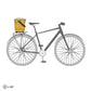 ORTLIEB RACK BAG UP-TOWN RACK CITY LEMON SORBET 17.5L