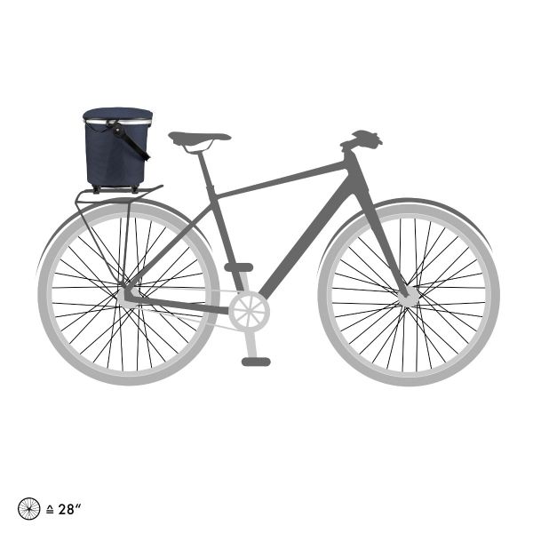 ORTLIEB RACK BAG UP-TOWN URBAN INK 17.5L
