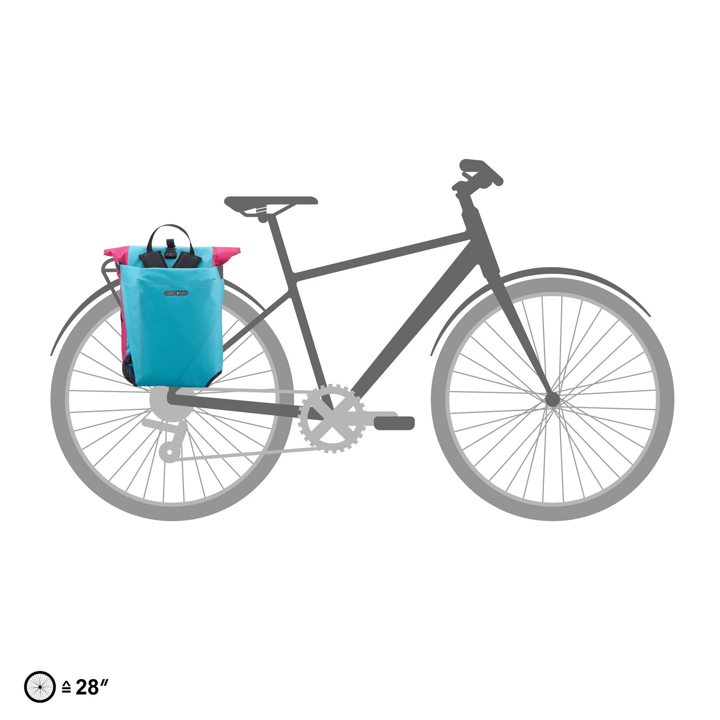 ORTLIEB PANNIER VARIO QL3.1 BLACK 20L