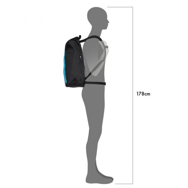 ORTLIEB BACKPACK VELOCITY BLACK 17L