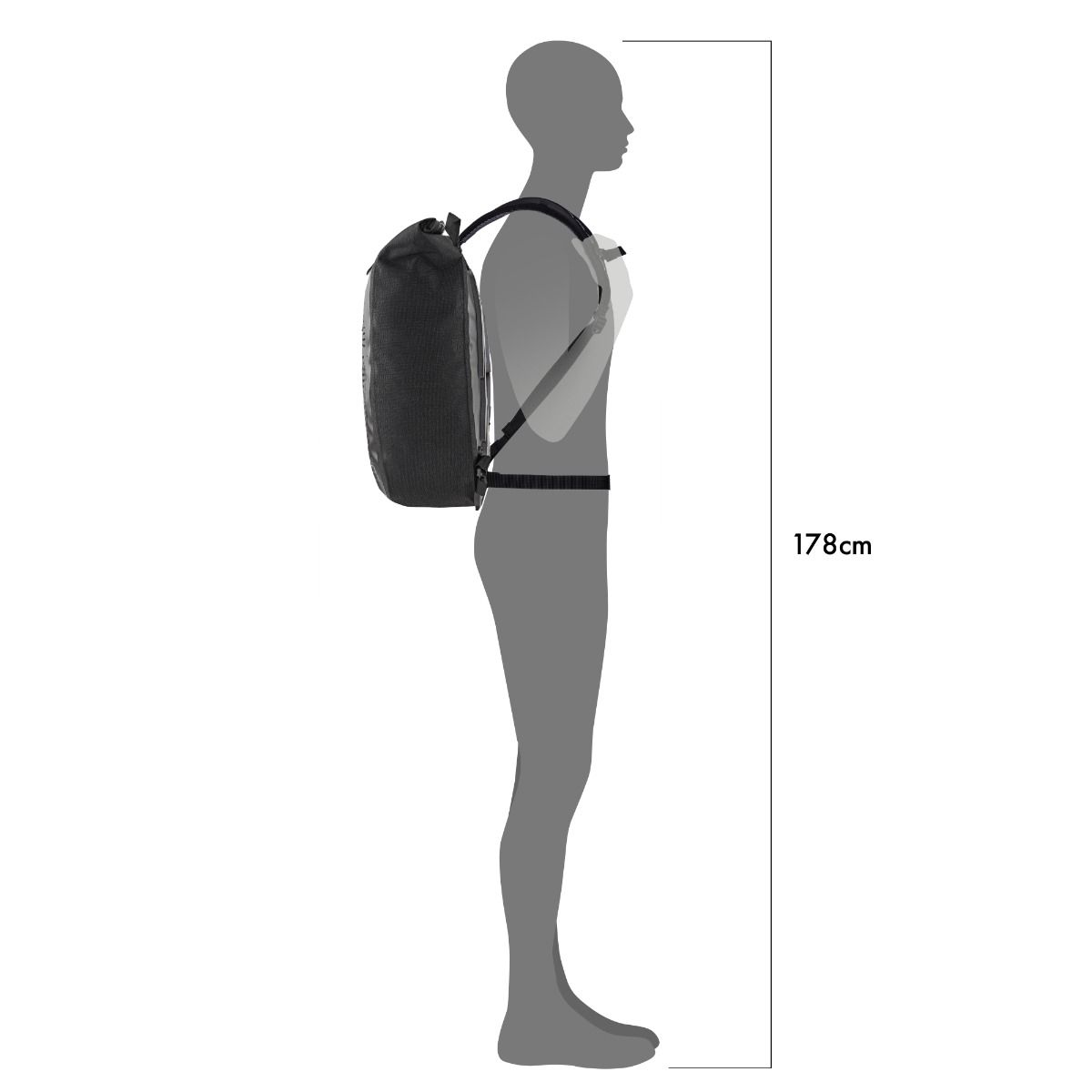 ORTLIEB BACKPACK VELOCITY DESIGN RIDER RESILIENCE 23L