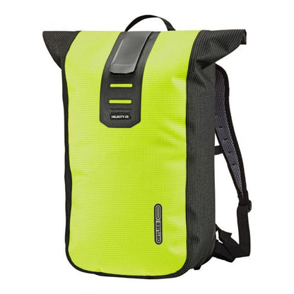 ORTLIEB BACKPACK VELOCITY HIGH VISIBILITY YELLOW/BLACK REFELCTIVE 23L
