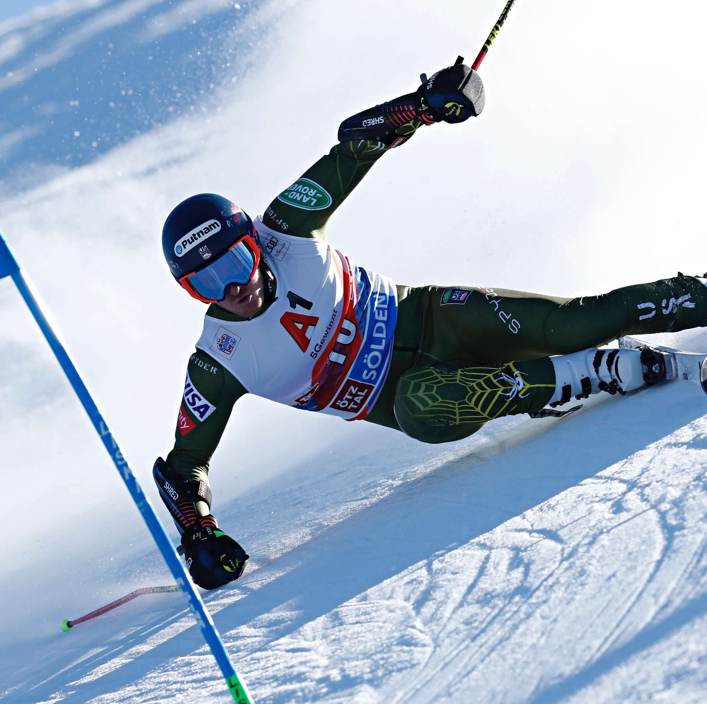 Carbon Arm Guards Carbon/Rust - M - Ski Race Protection|GUAGCK12M,